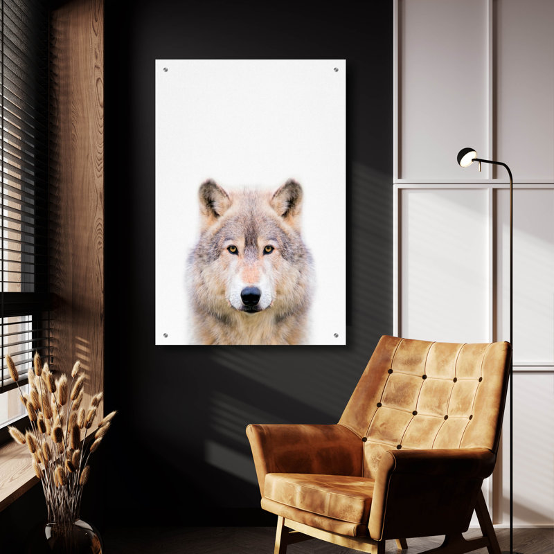 «Wolf» par Tai Prints, H 36 po x l 24 po x P 0,2 po