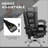 Massage Office Chair with Vibration, Heat &amp; Footrest | Black | PU Leather-555223944