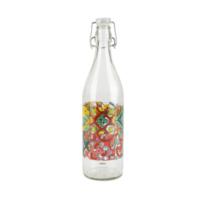Excelsa Lisbona 1000ml Glass Water Bottle