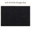 Aspire Homeware Black Shaggy Area Rug Soft Plush Indoor Carpet-2114521735