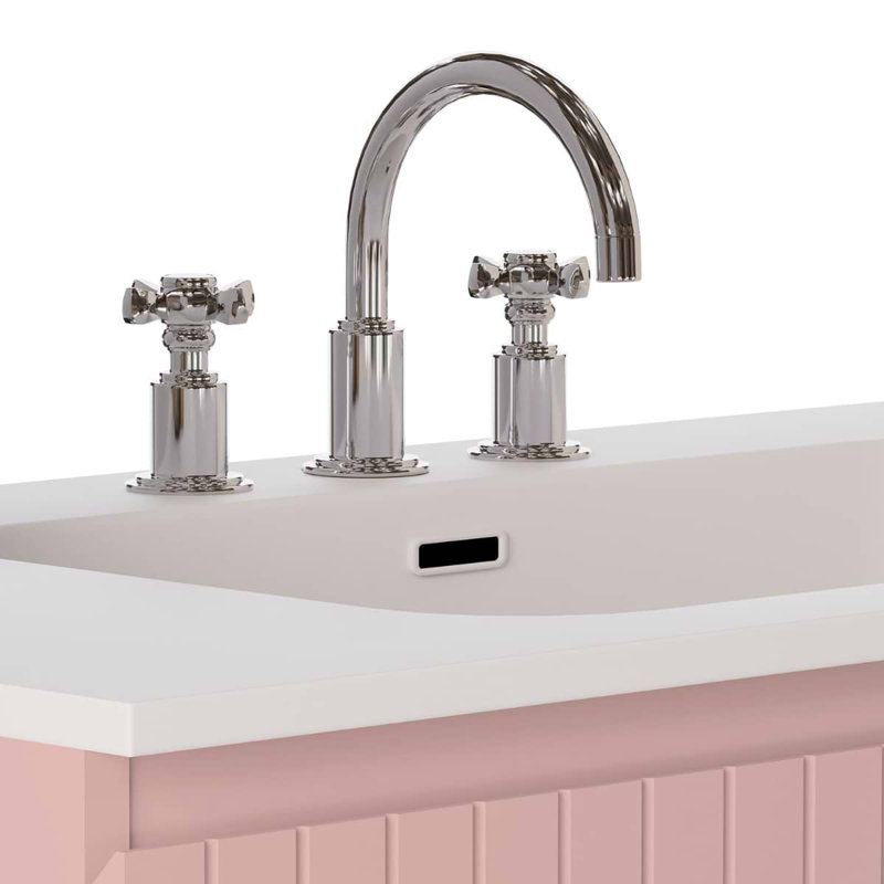 Prima Single Vanity, Rose Pink, 24"