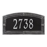 Hamilton Personalized Standard 1-Line Wall Address Plaque