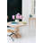 Raw Round Unfinished Solid Wood Dining Table-27419749