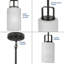 Luminaire suspendu cylindrique 1 lumière-507957806