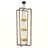 12 - Light Dimmable Lantern Geometric Chandelier-2039539811