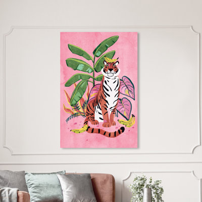 " Banana Stripes " by Wynwood Studio