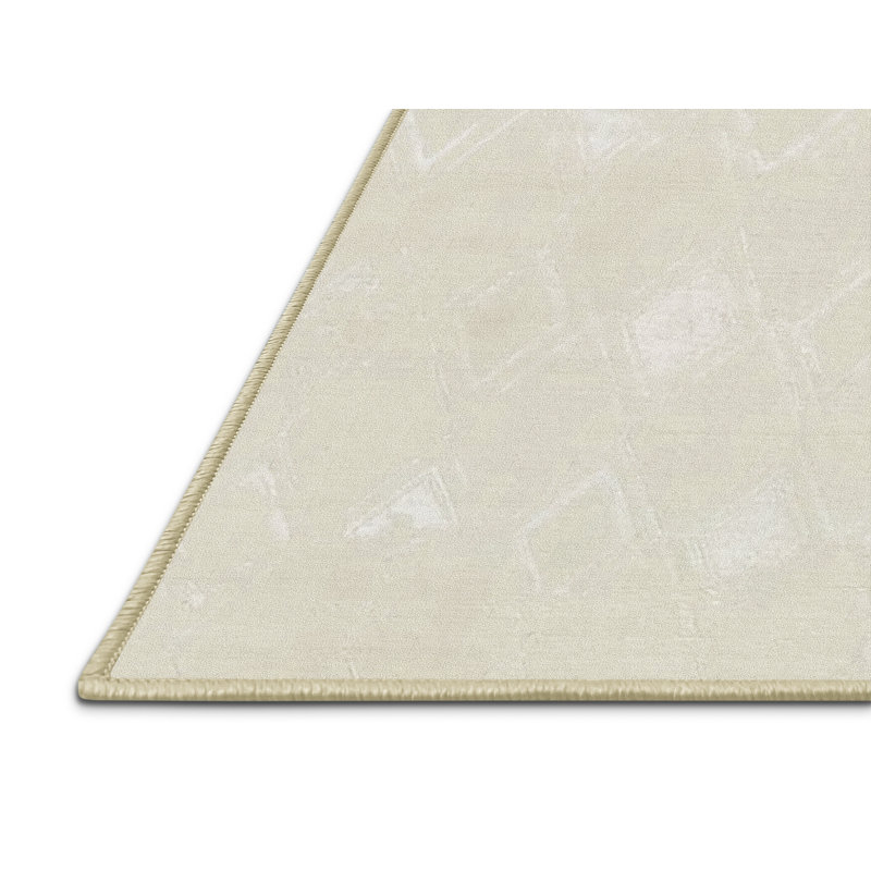 Tapis marocain tissé à la machine, Rectangle 5 pi x 7 pi
