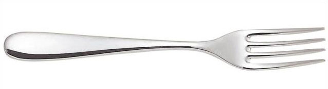 Nuovo Milano Stainless Steel Dinner Fork, Silver