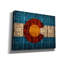 «Colorado State Flag Licence Plates» par Design Turnpike, estampe numérique sur toile, 26 po x 18 po-1723014919