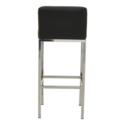 Madeline Upholstered Counter Stool with Metal Frame