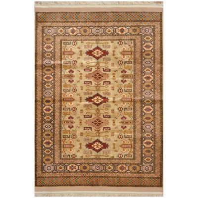 Tapis en laine et soie turque noués à la main