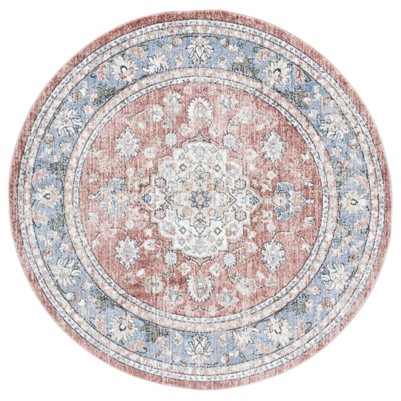 Tapis oriental performance Jacomine, Rond 5 pi 3 po