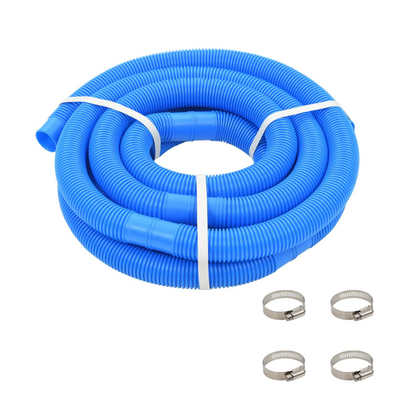 Bevil Pool Hose with Clamps, 6m