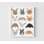 Lapins dans des verres par Hanna Melin, impression d'affiche de lapin mignon pour enfants, décor de salle de jeu de lapin, art mural de chambre de bébé animal mignon, décor neutre