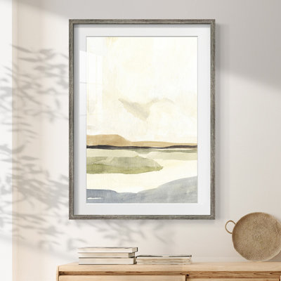 Slate Movement IV -Framed Print