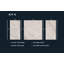 Bordure de panneau de douche en composite à trois parois l 60 po x H 80 po x P 36 po Polymarm - paroi arrière transparente 60 po-110867547