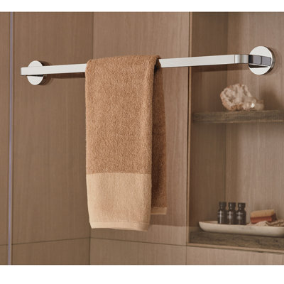 Porte-serviettes 26,2 po dos-to-back pour porte de douche en verre Vector
