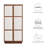 Modway Capri 33.9" Wide Highboard