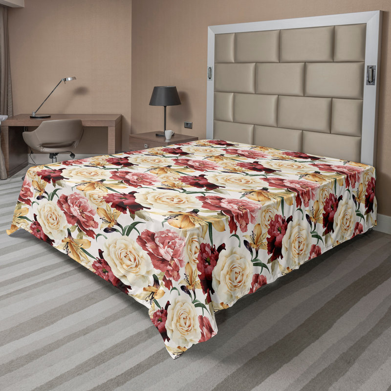 Drap de dessus de jardin Ambesonne, Très grand californien