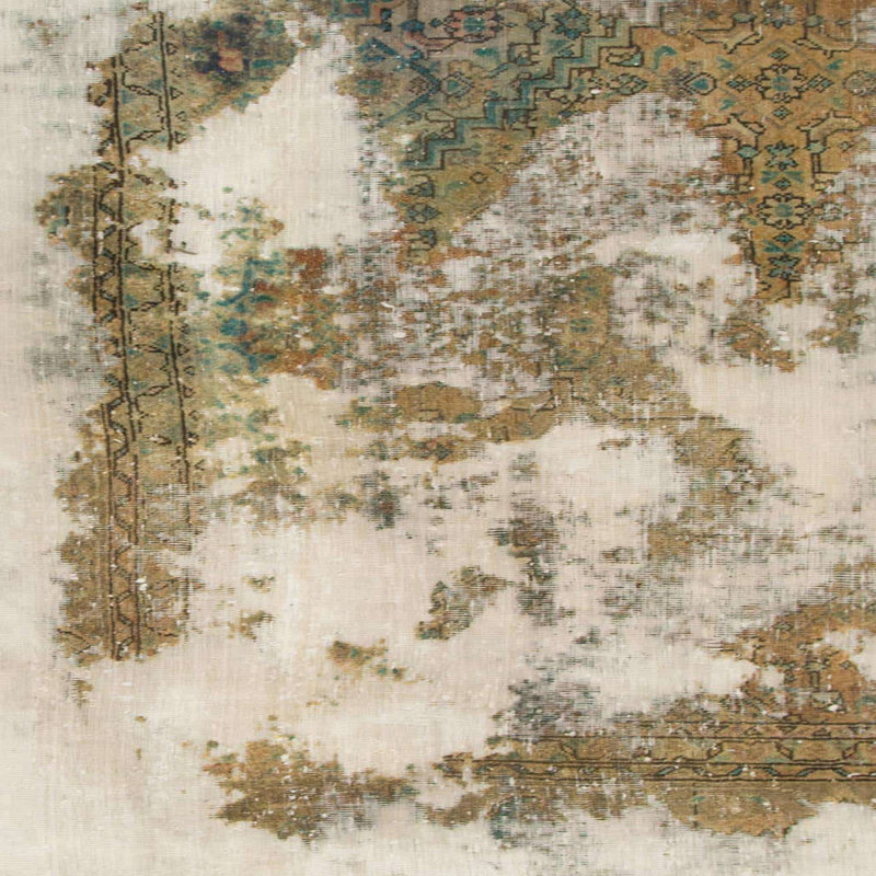 Abstract Indoor Rug, Square 3'