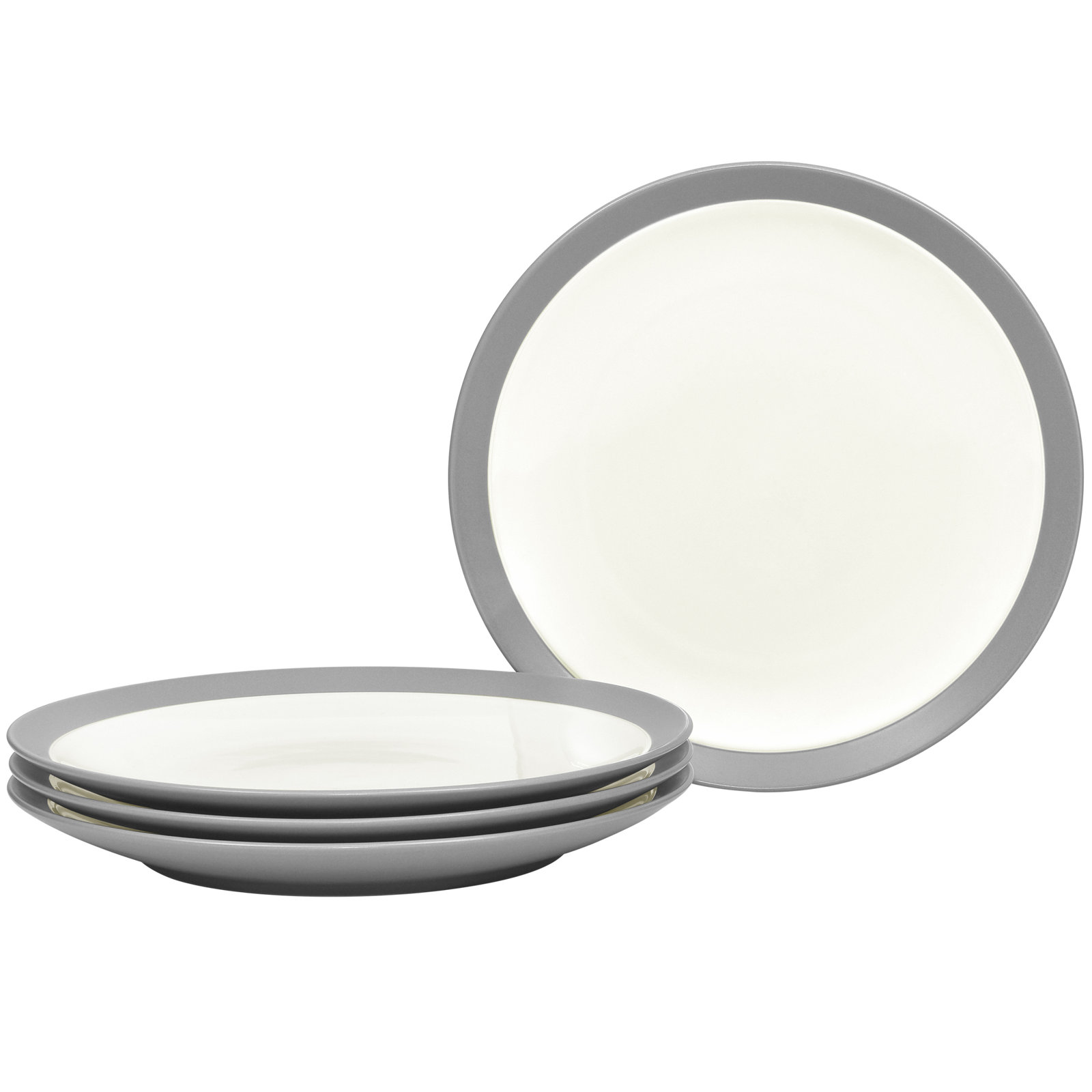 Noritake Colorwave Curve Salad Plates, 8-1/2", Slate
