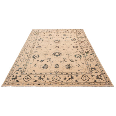 Finest Oushak Ivory Rug 9'9" x 14'2"