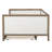 Upholstered Daybed With Trundle And Nailhead Decoration, Guest Bed