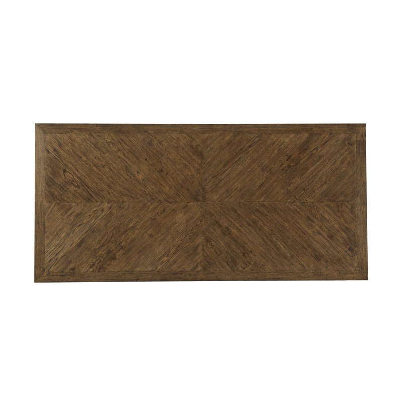 Dusk Oak Extendable Dining Table with Tapered Legs