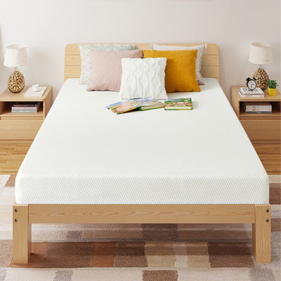 5 Inch Mattress, Green Tea Memory Foam Mattress for Kids and Adults, Bunk Bed, Trundle, Day Bed Compatible, Medium Firm Mattress, Bed-in-A-Box