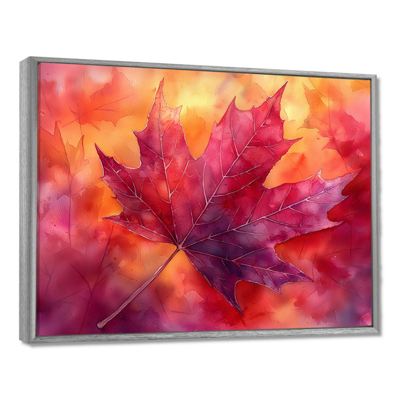Isayiah - Floral Large Wall Art, Silver, 30" H x 40" W, Floater Framed Print