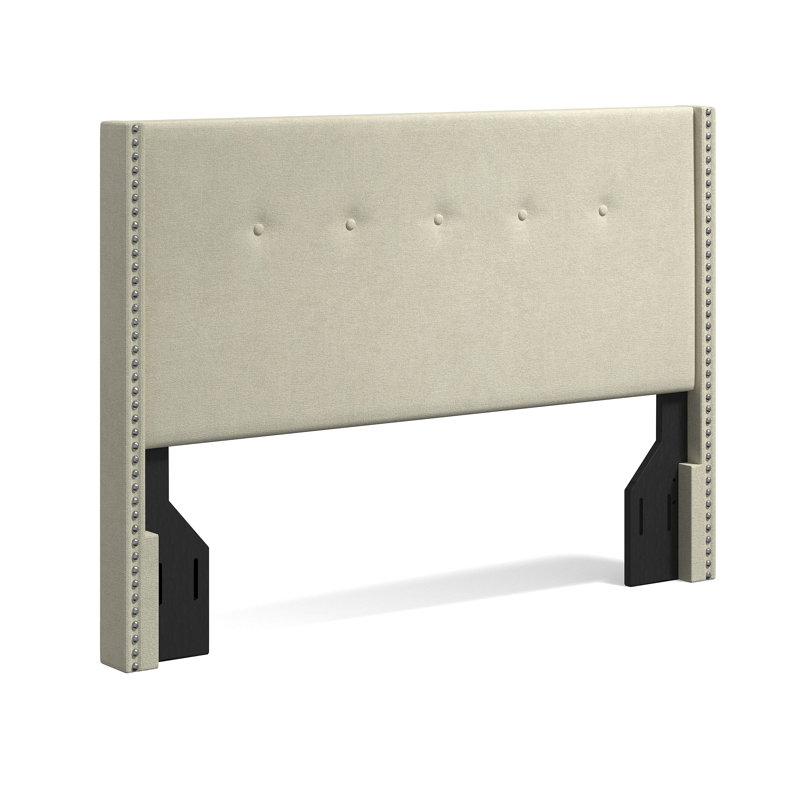 Burchfield Upholstered Headboard, Full/Queen, Beige