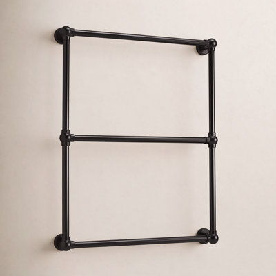 Maximilien 24" Wall Mounted 3-Bar Towel Rack