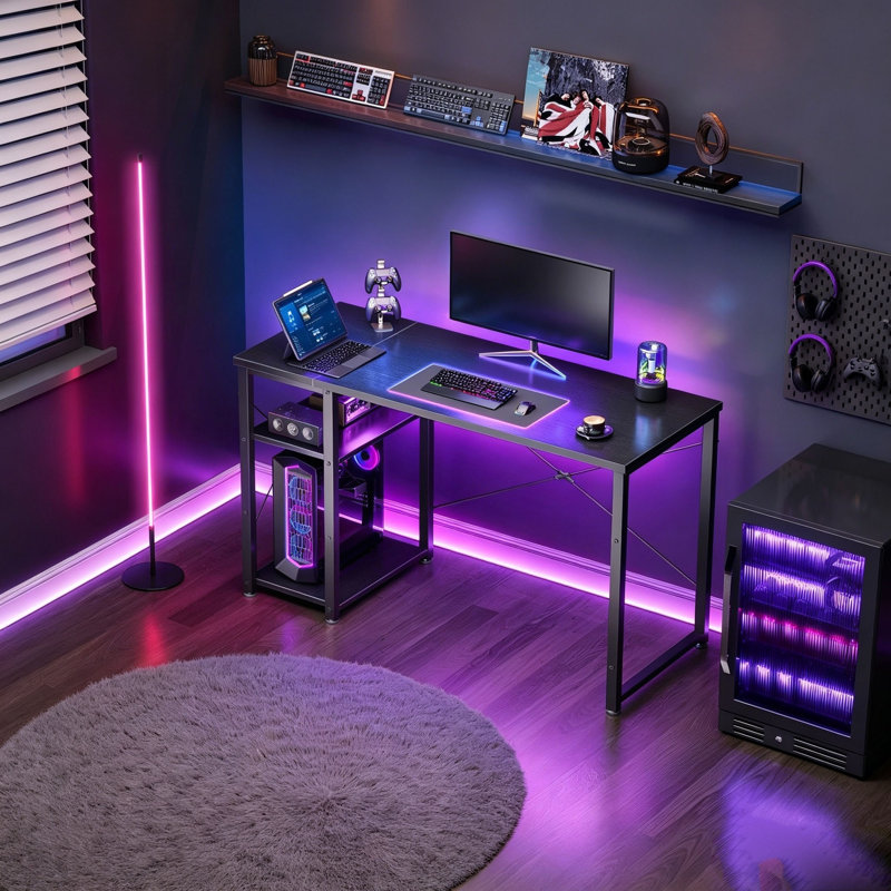 MDF Steel Computer Desk
