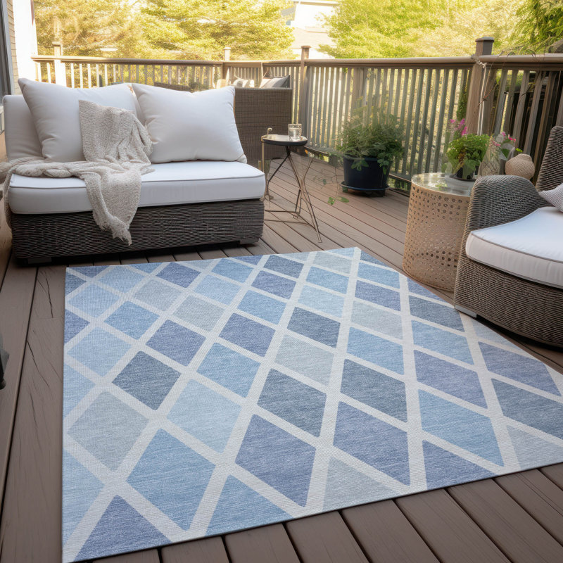 Tapis intérieur / extérieur Maliana, Rectangulaire 3 pi x 5 pi