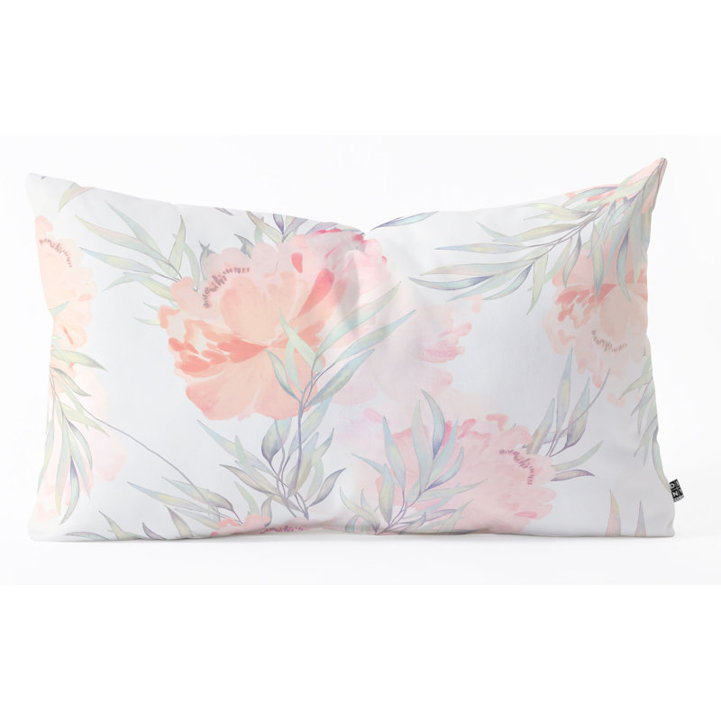 Floral Lumbar Pillow