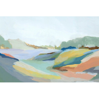 " Return To Nature I " by Isabelle Z Painting Print