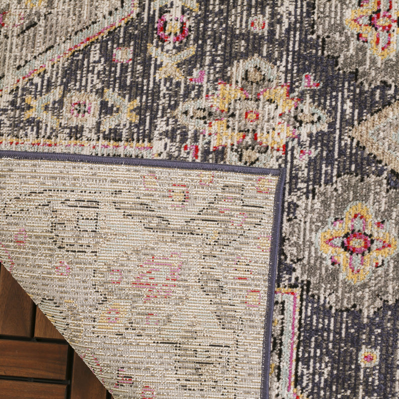 Tapis intérieur / extérieur Griffeth Performance Southwestern, Rectangle 4 pi x 6 pi