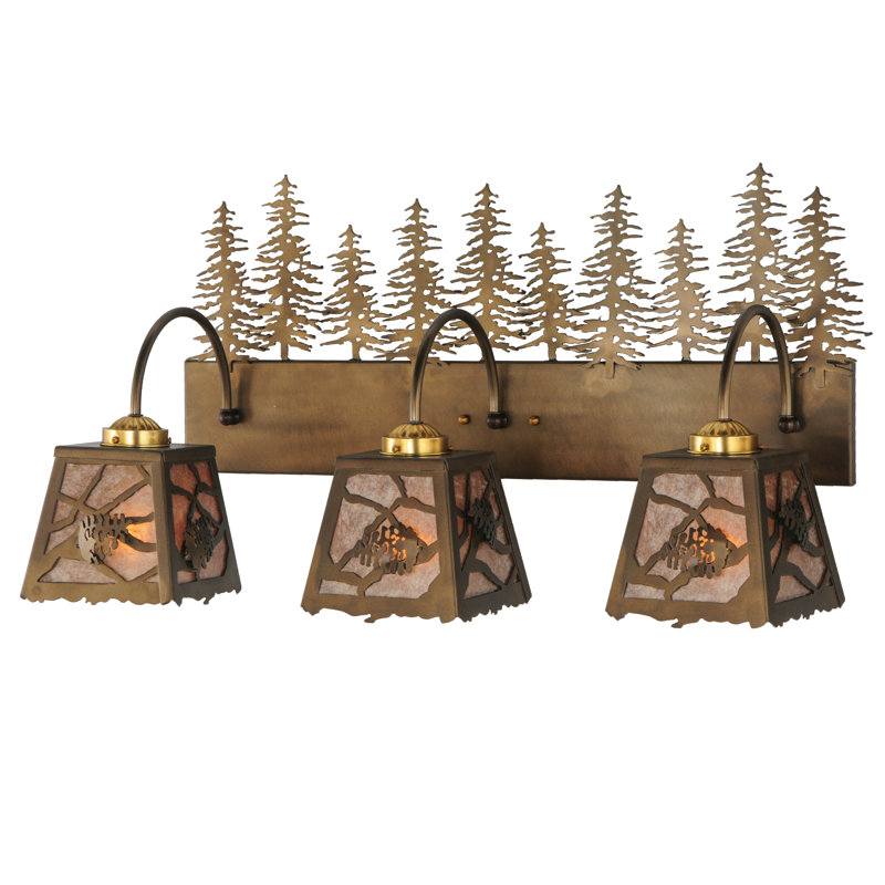 Rustic Lodge 3 - Light Vanity Light