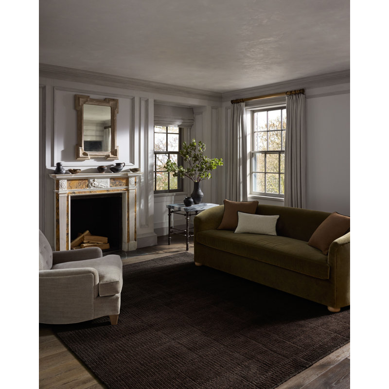 Jeremiah Brent x Loloi Greenwich Brown Area Rug, Runner 2'3" x 8'6"