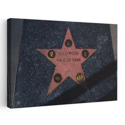 Hollywood Walk Of Fame Star Los Angeles Ca Abstract Contemporary City Art