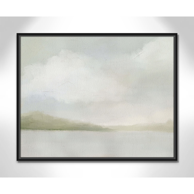 Queensland " A Tranquil Morning ", 23.5" H x 29.5" W, Black