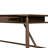 Karra Solid Wood and Real Wood Veneer Writing Desk with Built-In Electrical Outlet