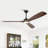 60" 3 - Blade Propeller Ceiling Fan With LED Lights And Remote Control-560736065