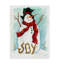 « bonhomme de neige et joy », art sur toile-31977528