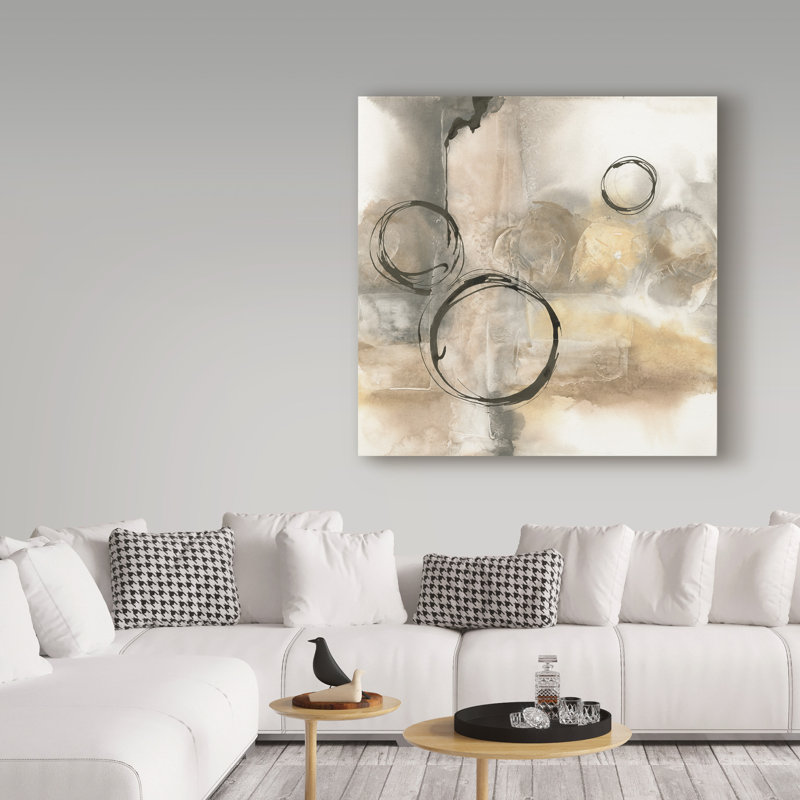 Full Circle I by Chris Paschke - Wrapped Canvas Print, 35" H x 35" W x 2" D