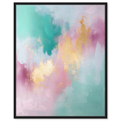 «Pastel Dreams Mist Canvas Abstract Abstract» par Art Remedy