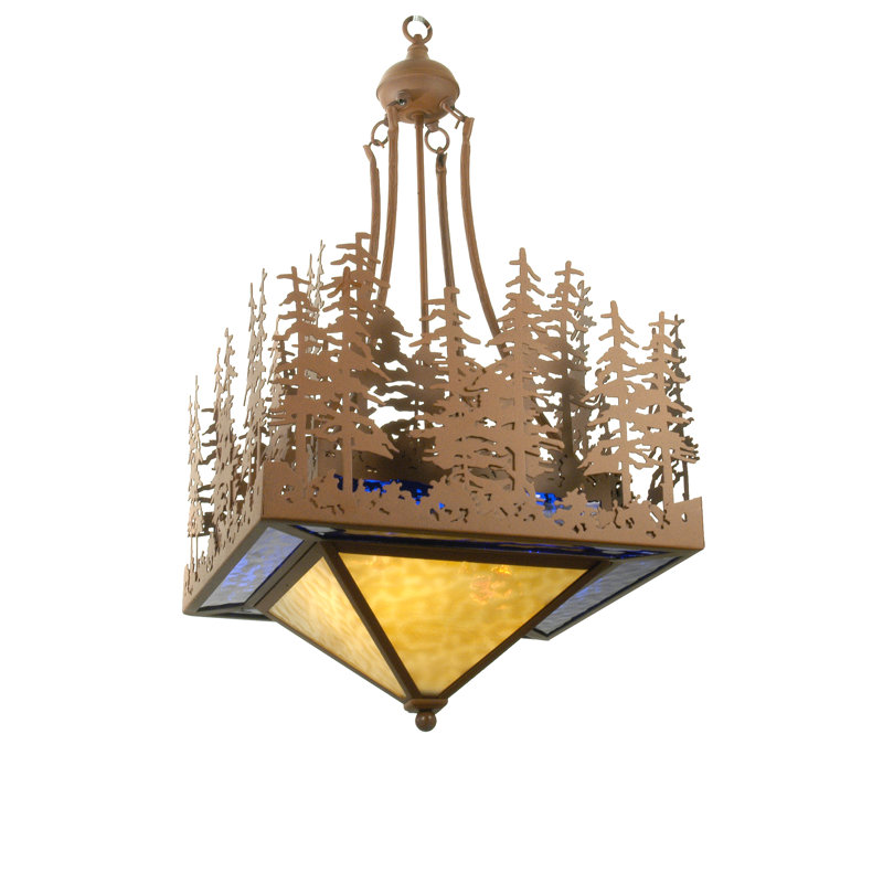 Luminaire suspendu géométrique bol 4 lumières Castara