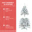 Arbre de Noël avec pommes de pin-2105323636