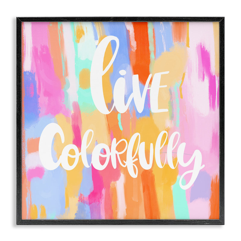 Giclée encadrée par Live, Giclée encadrée noir minuit, H 12 po x l 12 po