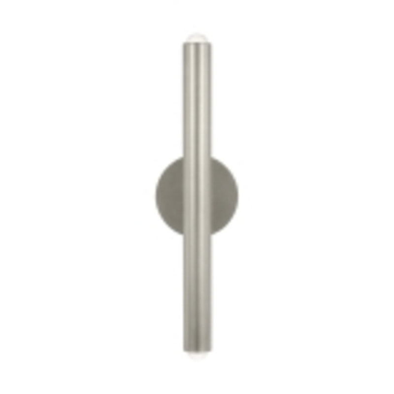 Ebell 1 - Light LED Armed Sconce, Antique Nickel